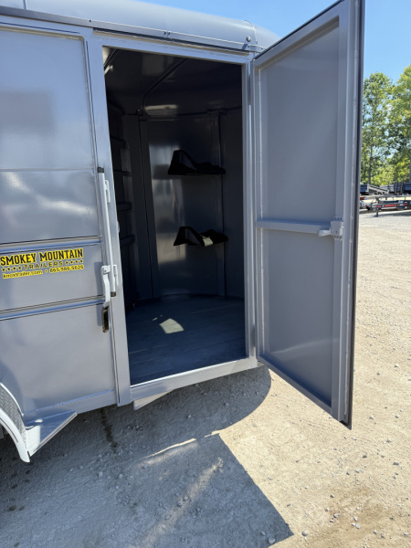 New 2025 Delta Trailers 14' 6 WIDE 6'6 TALL HORSE Stock / Stock Combo Trailer