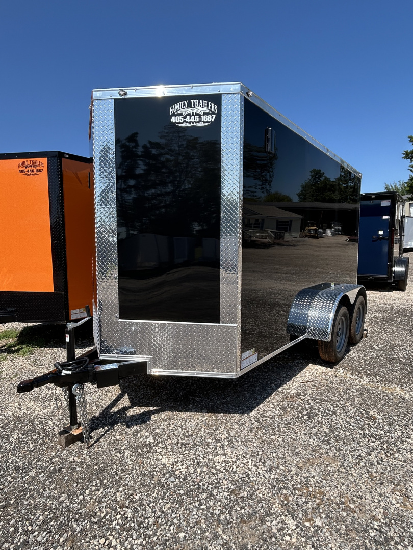 New 2025 Family Trailer 6x12 Tandem Axle Cargo / Enclosed Trailer