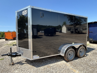 New 2025 Family Trailer 6x12 Tandem Axle Cargo / Enclosed Trailer