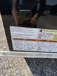 New 2025 Family Trailer 6x12 Tandem Axle Cargo / Enclosed Trailer