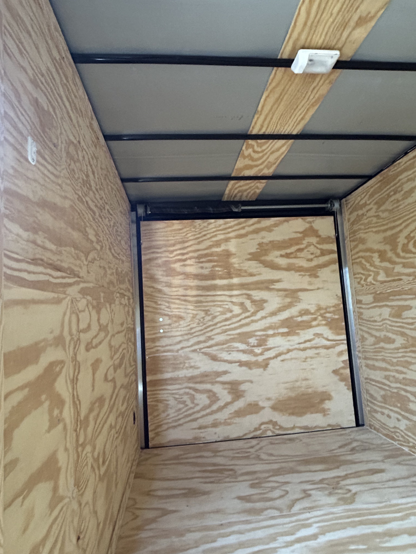 New 2025 Family Trailer 7x12 Tandem Axles Cargo / Enclosed Trailer-Screwless Exterior-Blackout Pkg.