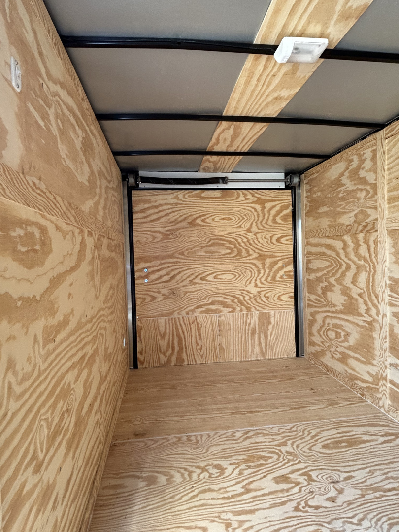 New 2025 Family Trailer 6x12 Tandem Axles Cargo / Enclose d Trailer-Screwless Exterior-Basic Pkg.