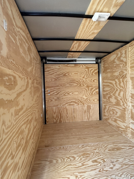 New 2025 Family Trailer 6x12 Tandem Axles Cargo / Enclose d Trailer-Screwless Exterior-Basic Pkg.