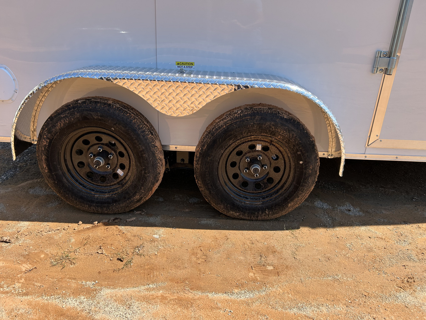 New 2025 Family Trailer 7x12 Tandem Axles Cargo / Enclosed Trailer-Screwless Exterior