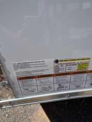 New 2025 Family Trailer 7x12 Tandem Axles Cargo / Enclosed Trailer-Screwless Exterior