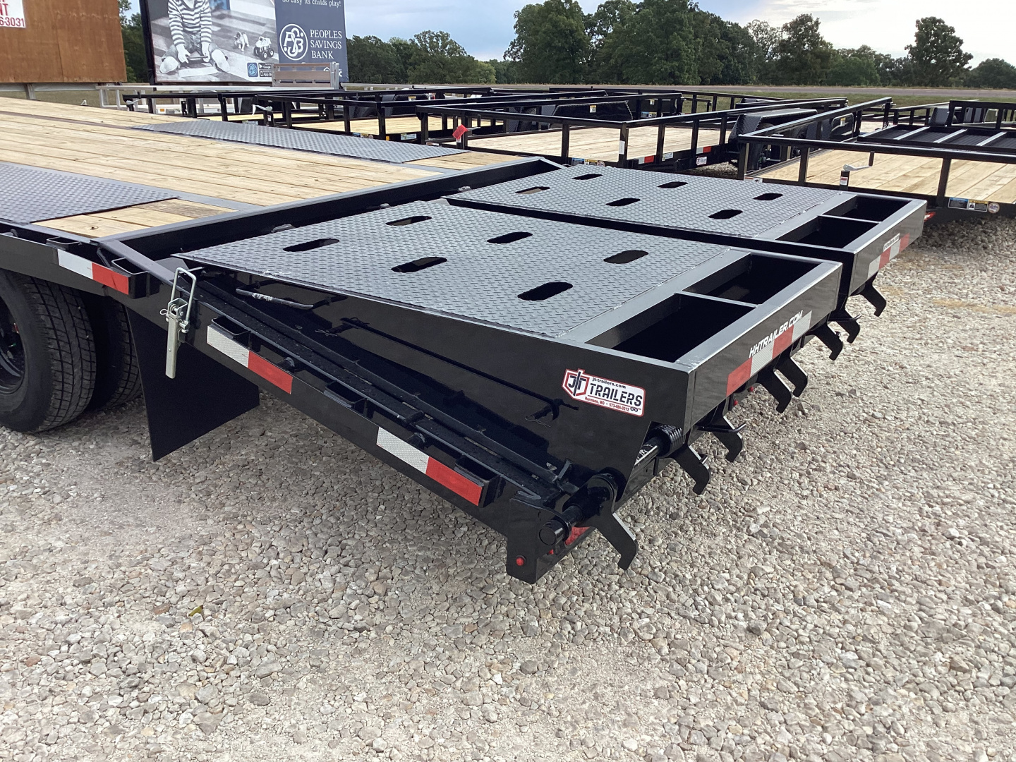 New 2026 H&H 102x25+5 Gooseneck Deckover Trailer, 22.5K GVWR