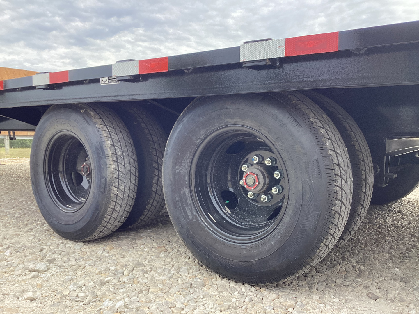 New 2026 H&H 102x25+5 Gooseneck Deckover Trailer, 22.5K GVWR