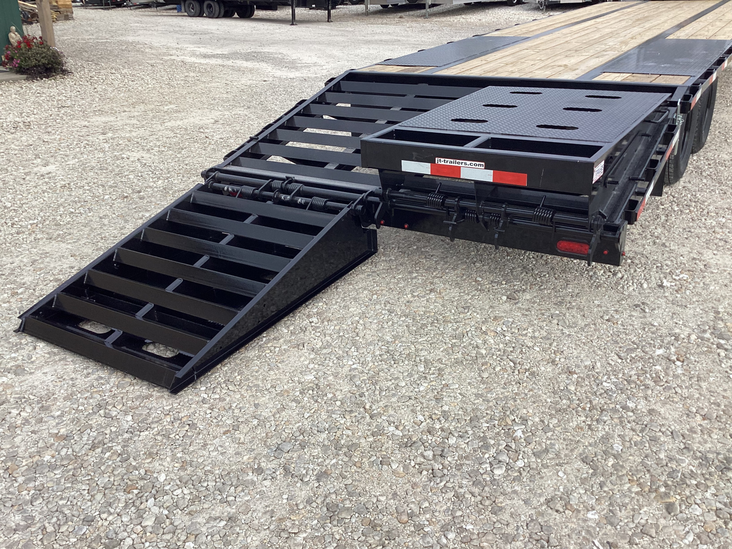 New 2026 H&H 102x25+5 Gooseneck Deckover Trailer, 22.5K GVWR