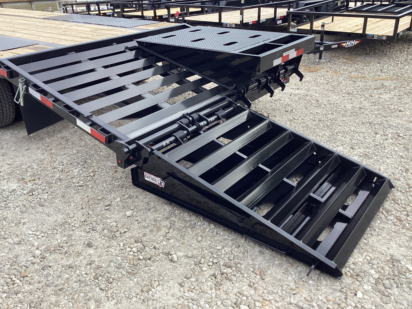 New 2026 H&H 102x25+5 Gooseneck Deckover Trailer, 22.5K GVWR