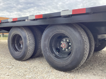 New 2026 H&H 102x25+5 Gooseneck Deckover Trailer, 22.5K GVWR