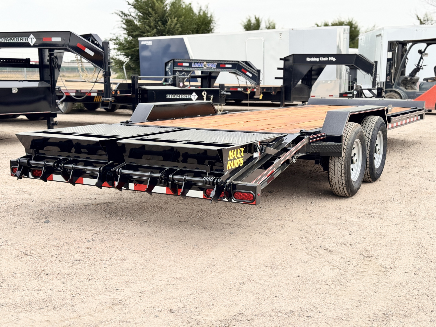 New 2026 Diamond T 7-HD24 SKID-PRO Equipment Hauler MAXX Ramps 15K GVWR