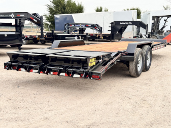 New 2026 Diamond T 7-HD24 SKID-PRO Equipment Hauler MAXX Ramps 15K GVWR