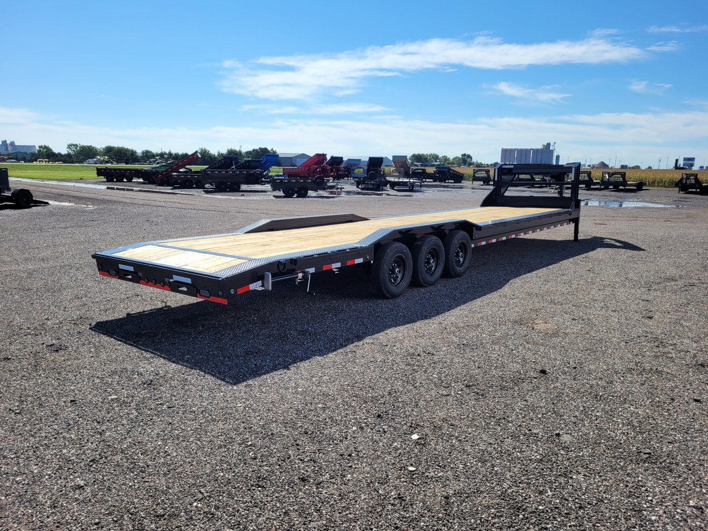 New 2026 Load Trail 102"x36' Triple Axle Gooseneck Carhauler Trailer