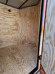 New 2025 Family Trailer 6x12 Tandem Axles Cargo / Enclosed Trailer-Screwless Exterior-Blackout Pkg.