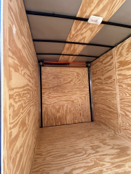 New 2025 Family Trailer 6x12 Tandem Axles Cargo / Enclosed Trailer-Screwless Exterior-Blackout Pkg.