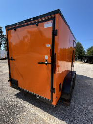 New 2025 Family Trailer 6x12 Tandem Axles Cargo / Enclosed Trailer-Screwless Exterior-Blackout Pkg.