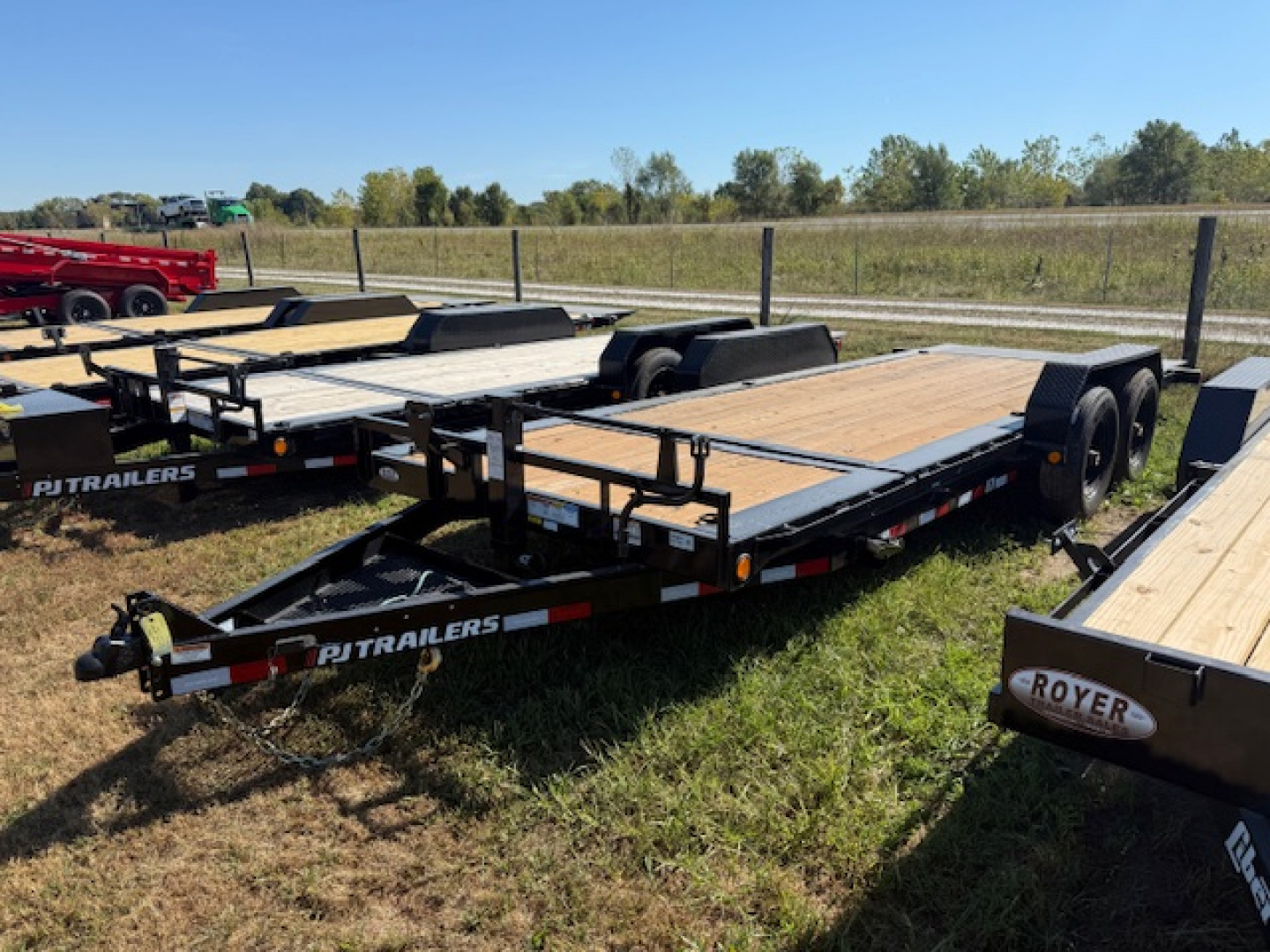 New 2024 PJ Trailers 16k TJ 20' Tilt Trailer (16' tilt +4' stationary) Tilt Trailer