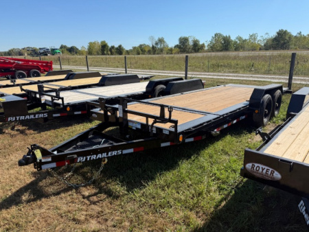 New 2024 PJ Trailers 16k TJ 20' Tilt Trailer (16' tilt +4' stationary) Tilt Trailer
