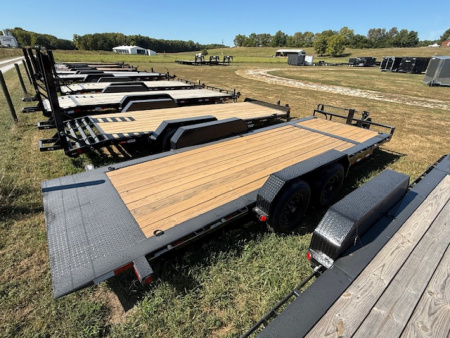 New 2024 PJ Trailers 16k TJ 20' Tilt Trailer (16' tilt +4' stationary) Tilt Trailer
