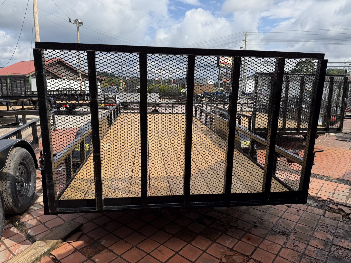 New 2025 P & T Trailers 7K 82X18 2 BRAKE TUBE 7K JACK Utility Trailer