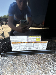 New 2025 Family Trailer 6x12 Tandem Axles Cargo / Enclosed Trailer-Screwless Exterior-Blackout Pkg-Rear Spoiler