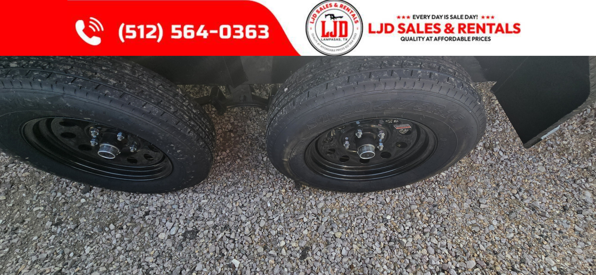 New 2025 Tiger - 77x12 Utility Trailer - 4'Gate - Brakes