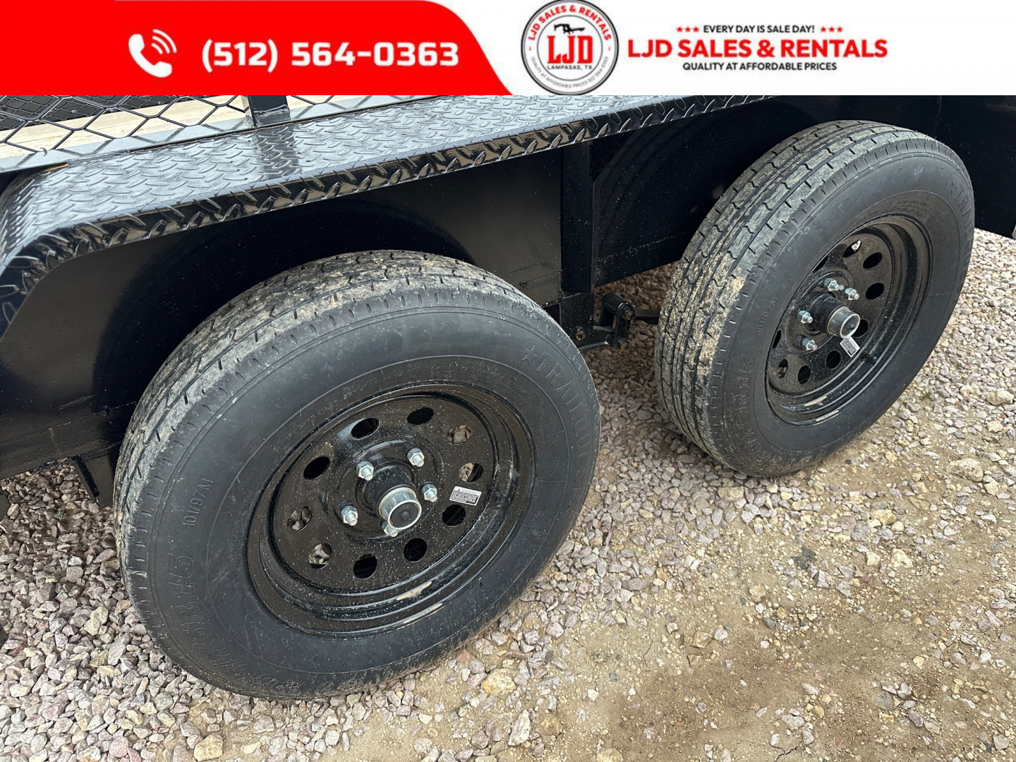 New 2025 Tiger - 77x12 Utility Trailer - 4'Gate - Brakes - 2' Sides