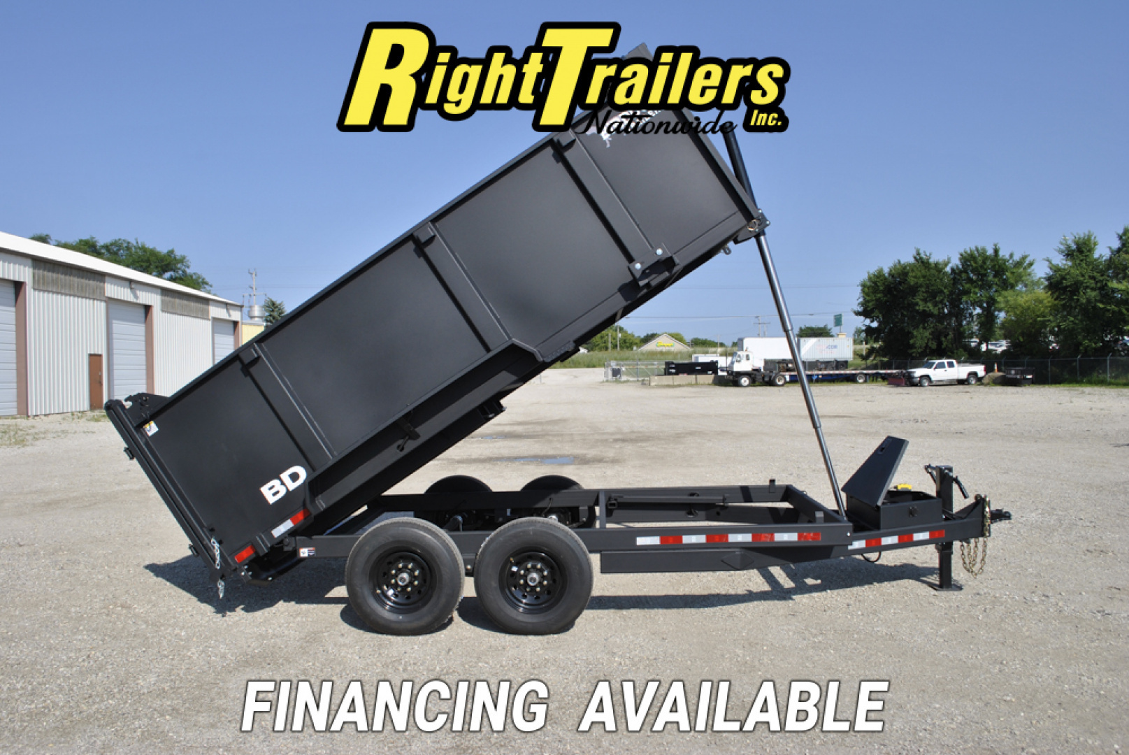 New 2026 7X14 Watchdog Dump Trailer
