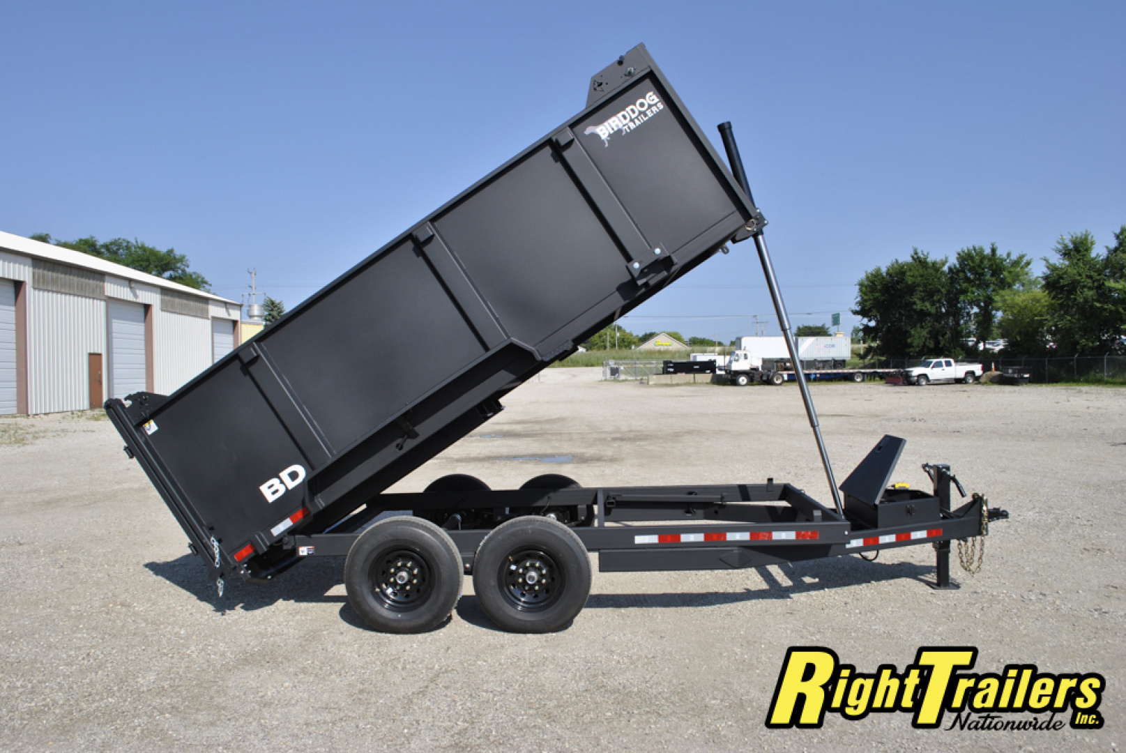 New 2026 7X14 Watchdog Dump Trailer
