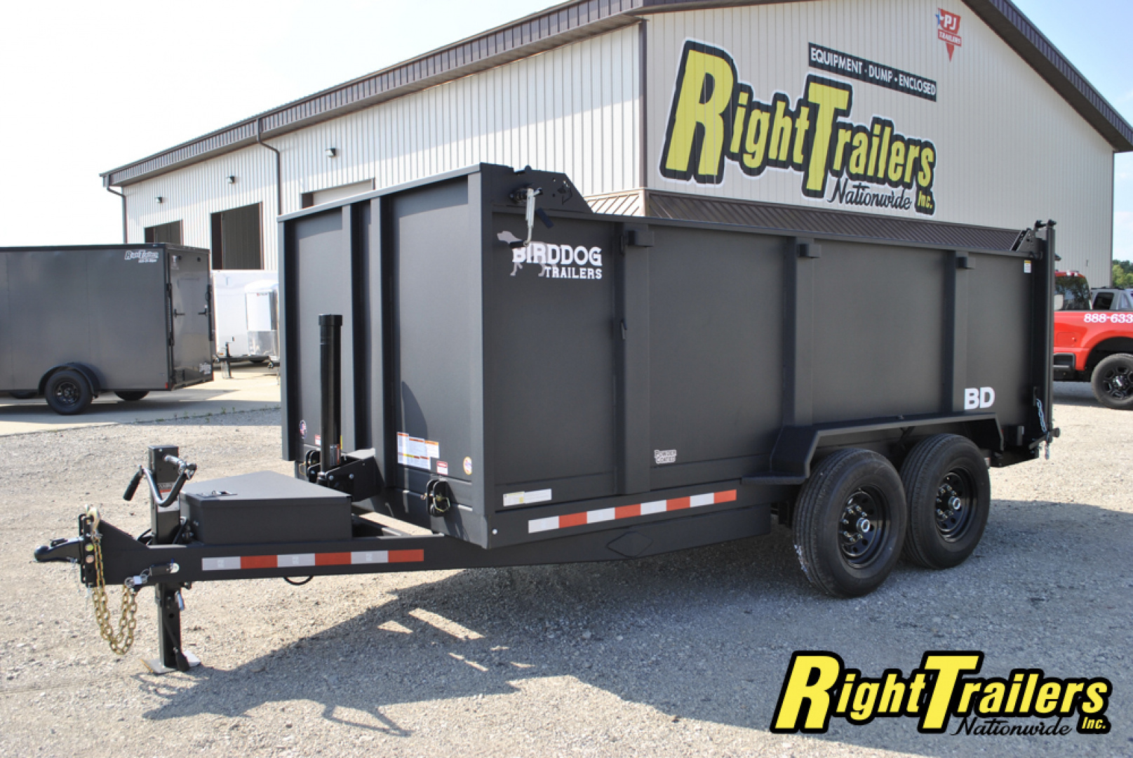 New 2026 7X14 Watchdog Dump Trailer