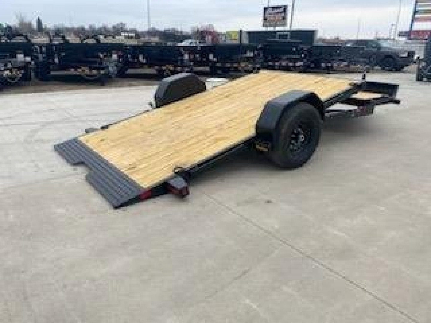 New 2026 Big Tex Trailers 70ST-16BK (13'+3') Tilt Trailer Equipment Trailer