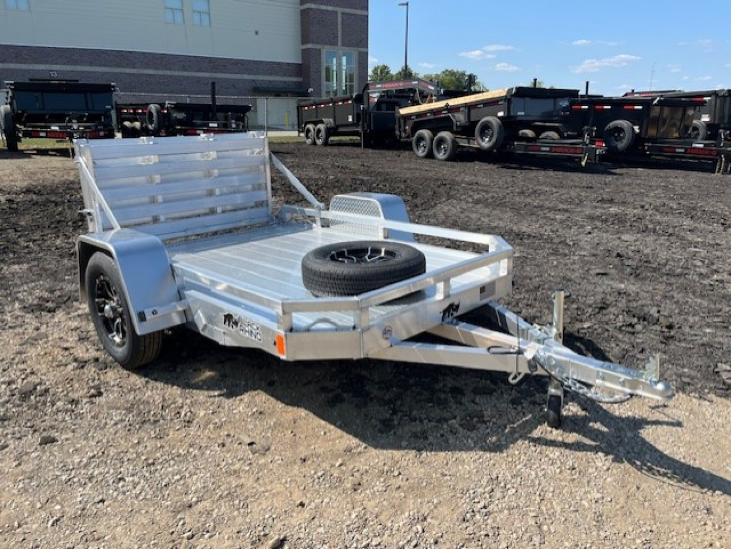 New 2026 Black Rhino LPS6608A Utility Trailer