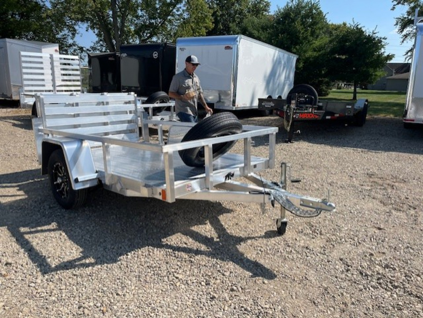 New 2026 Black Rhino LSS508A Utility Trailer