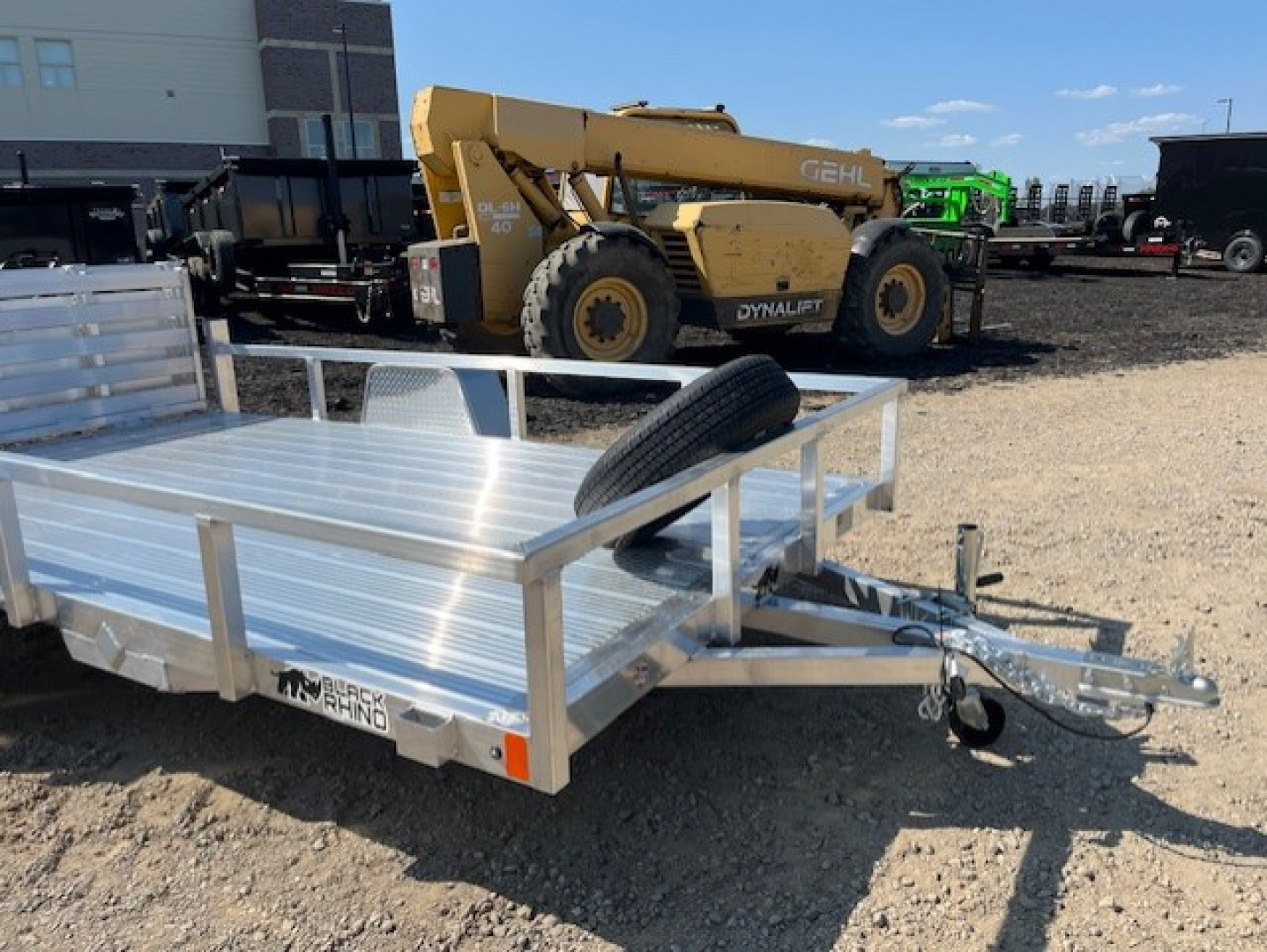New 2026 Black Rhino LSS712A-3K Utility Trailer