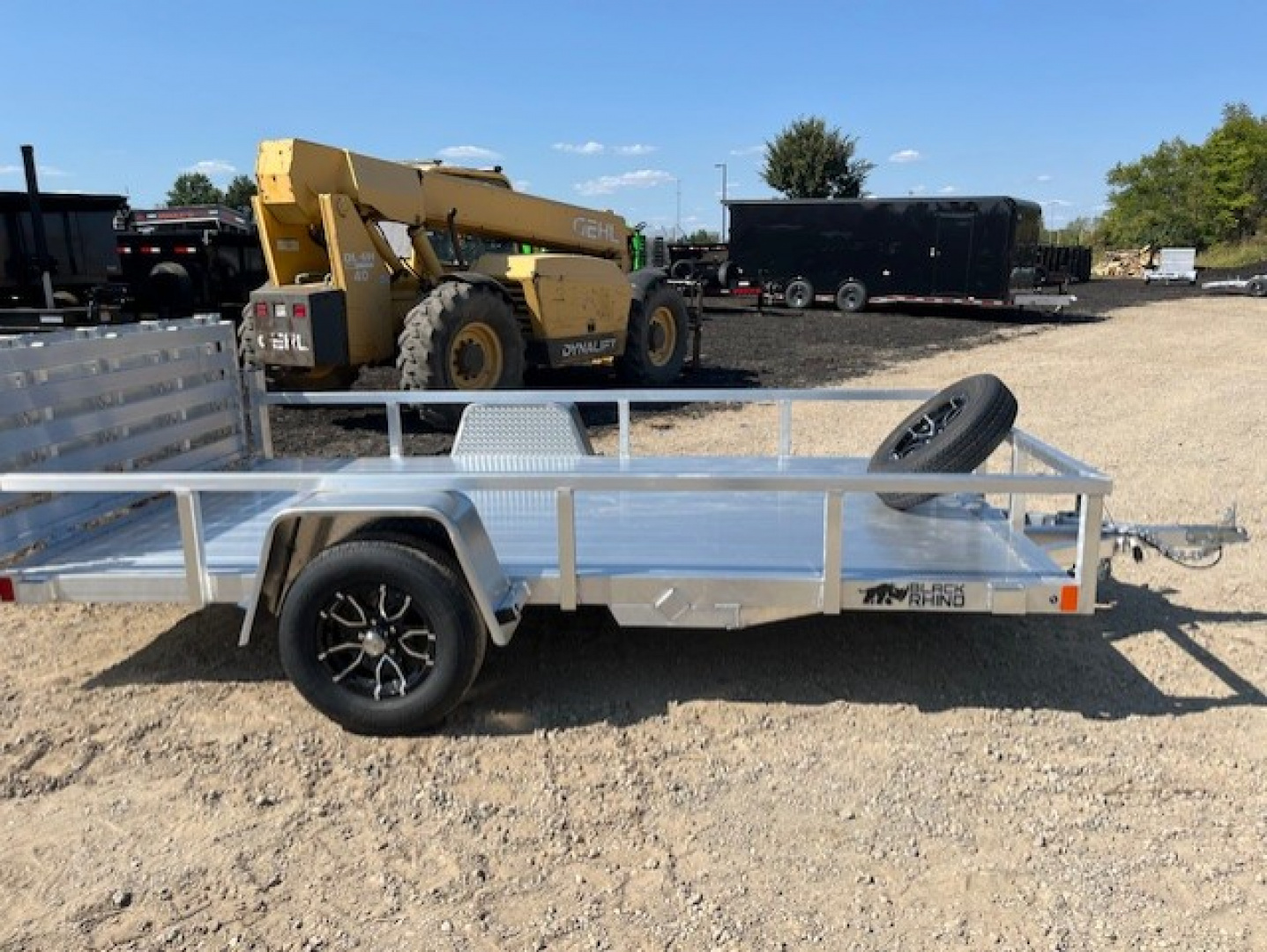New 2026 Black Rhino LSS712A-3K Utility Trailer