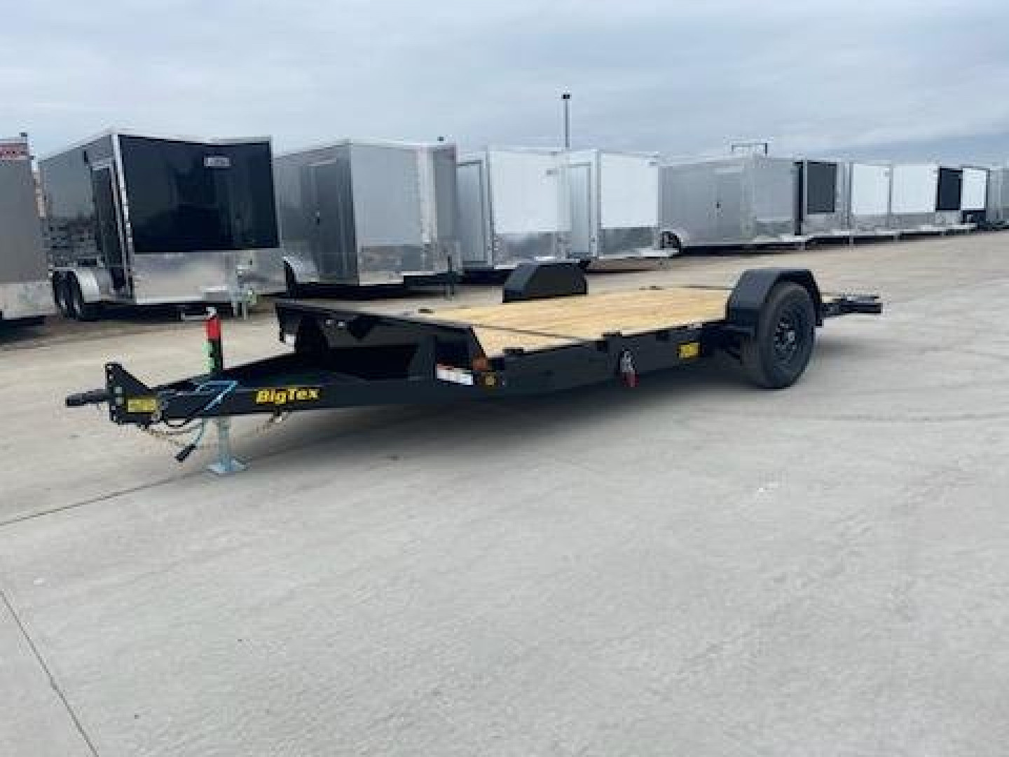 New 2026 Big Tex Trailers 70ST-16BK (13'+3') Tilt Trailer Equipment Trailer