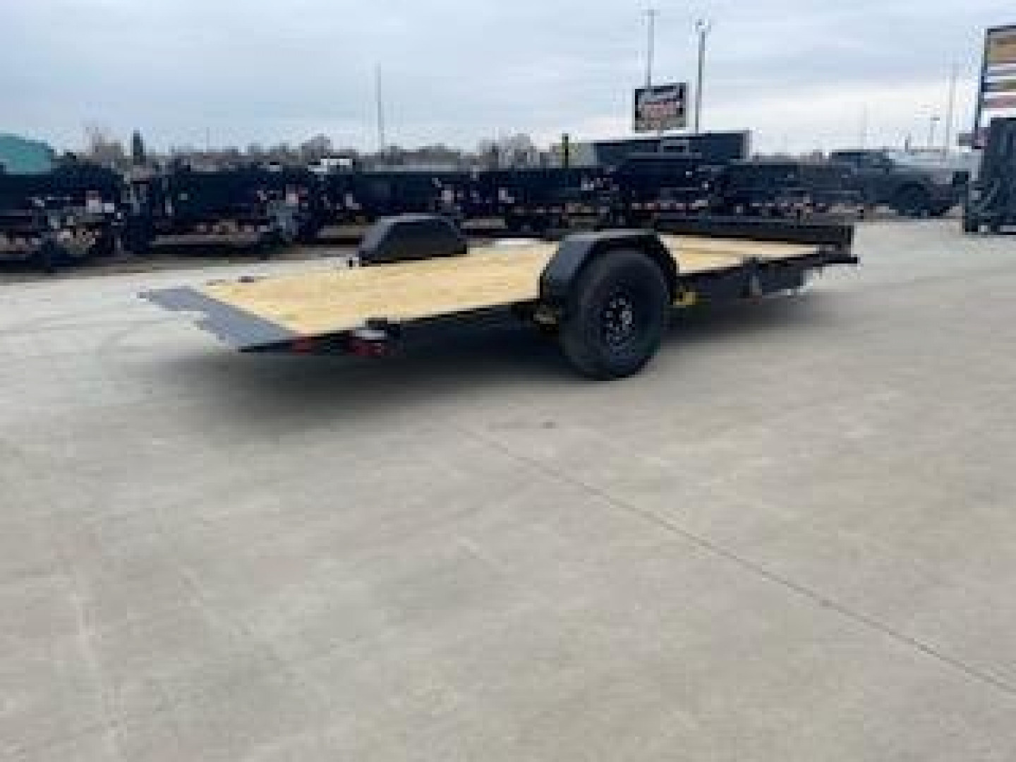 New 2026 Big Tex Trailers 70ST-16BK (13'+3') Tilt Trailer Equipment Trailer