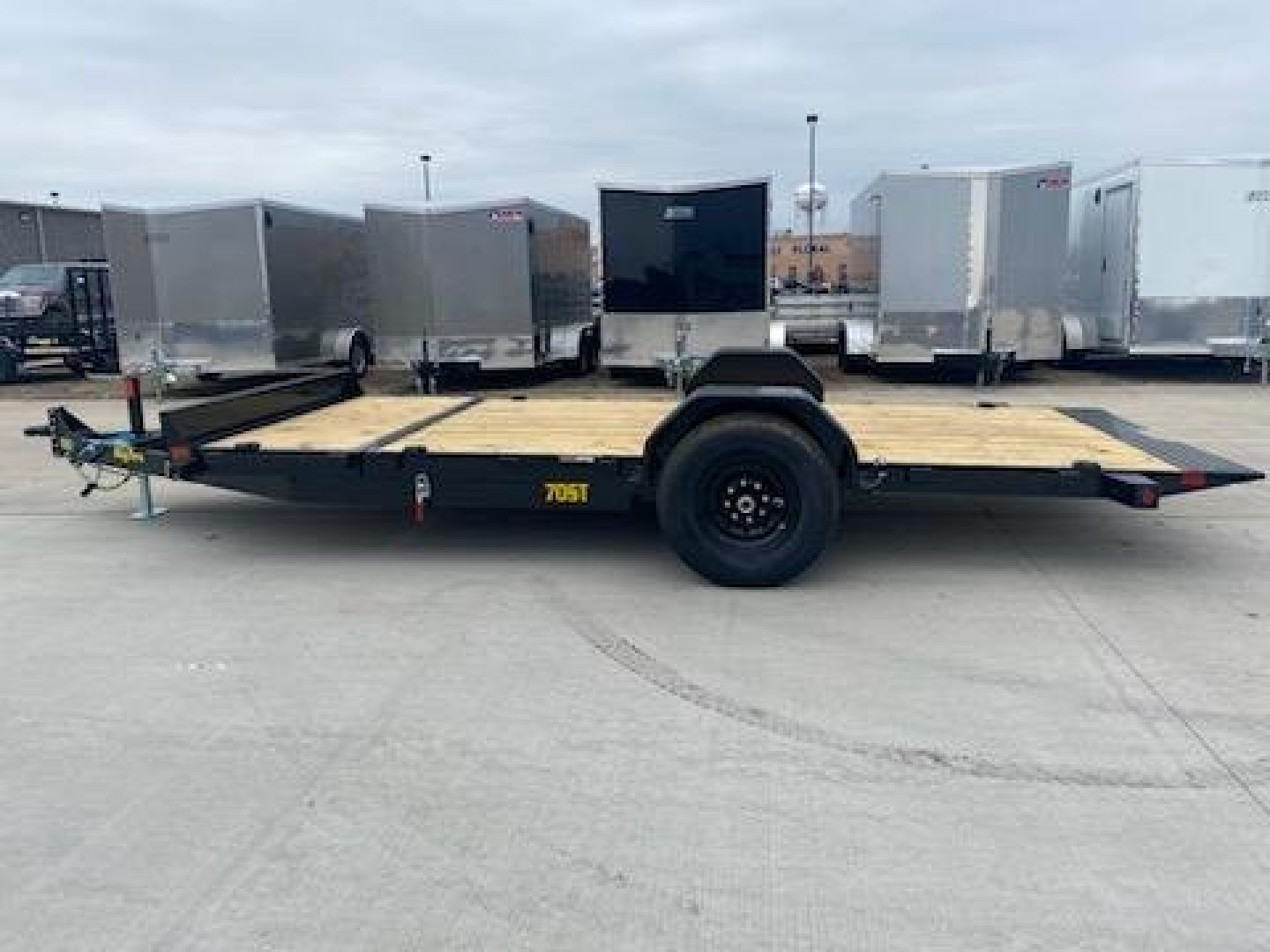 New 2026 Big Tex Trailers 70ST-16BK (13'+3') Tilt Trailer Equipment Trailer