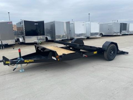 New 2026 Big Tex Trailers 70ST-16BK (13'+3') Tilt Trailer Equipment Trailer