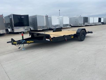 New 2026 Big Tex Trailers 70ST-16BK (13'+3') Tilt Trailer Equipment Trailer