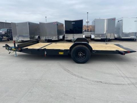 New 2026 Big Tex Trailers 70ST-16BK (13'+3') Tilt Trailer Equipment Trailer