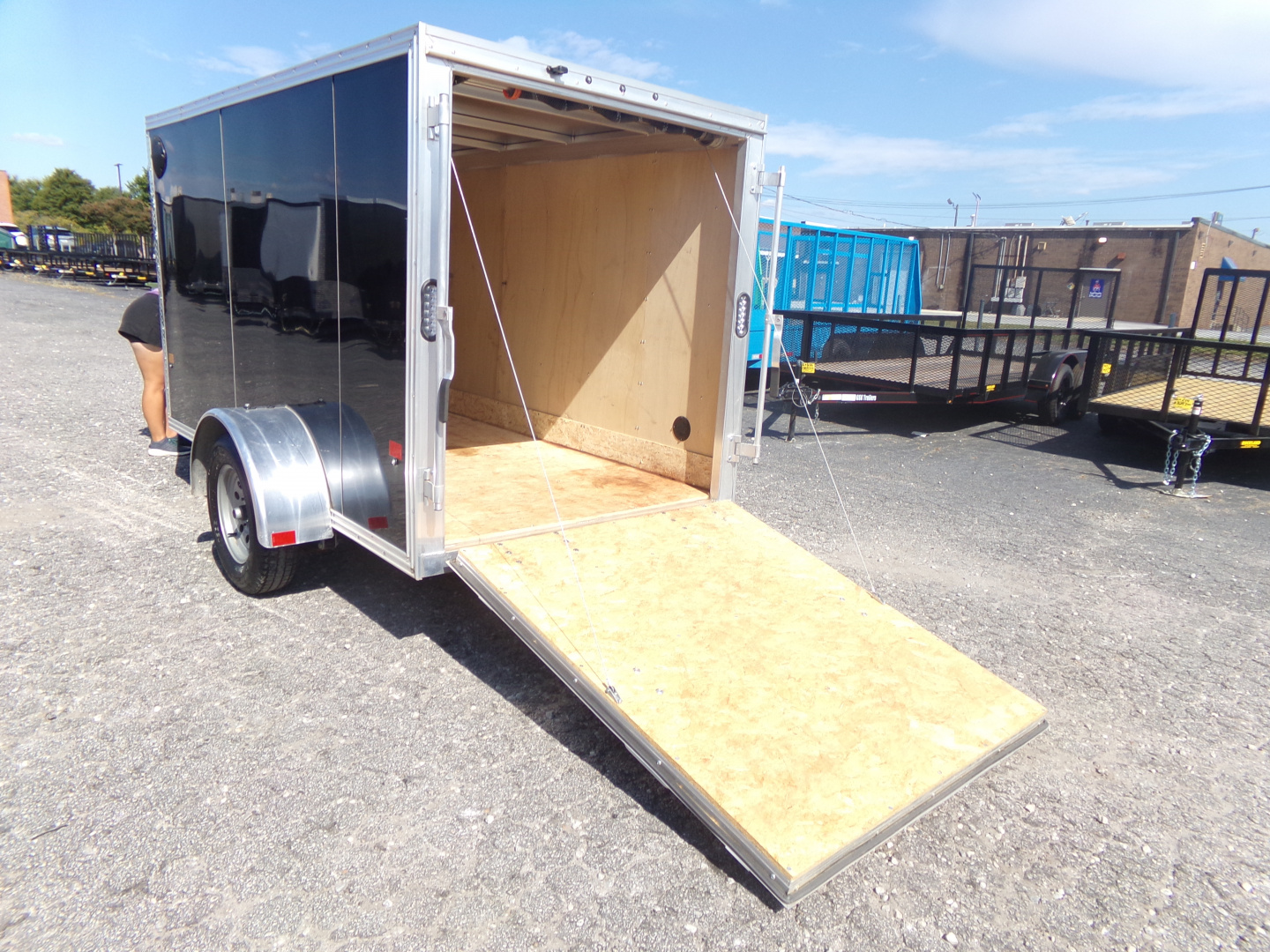 Used 2024 EZ Loader 5X10SA Cargo / Enclosed Trailer