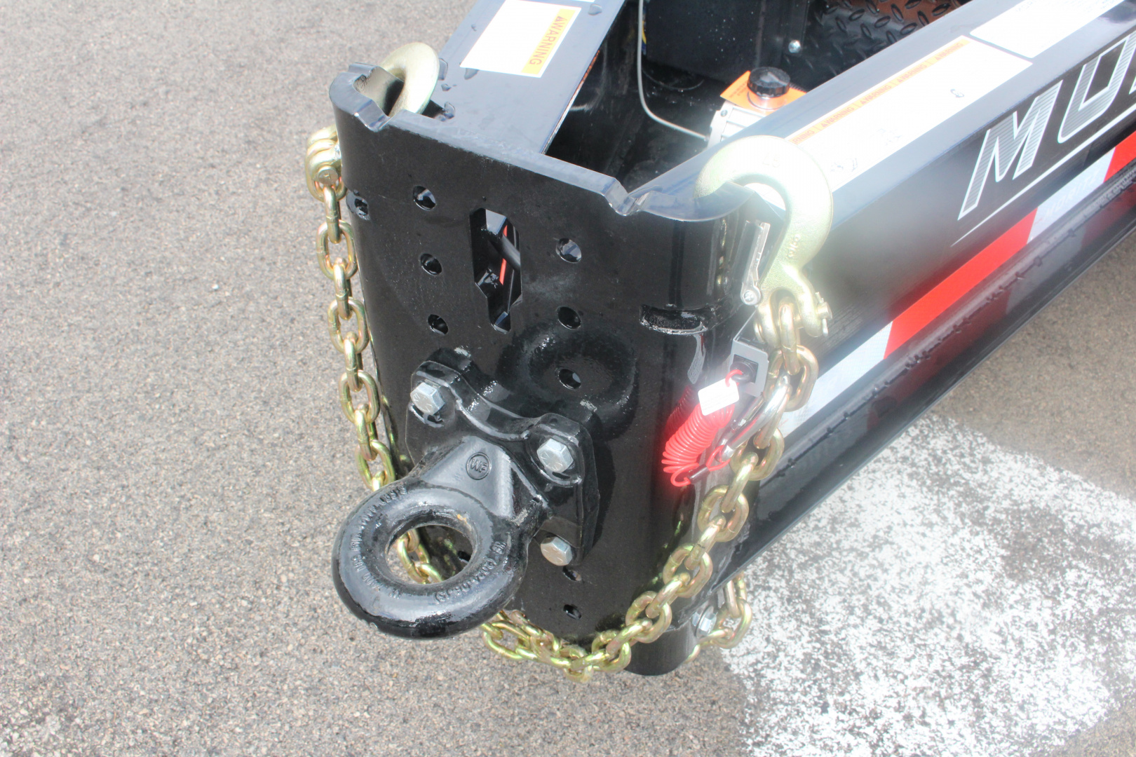 New 2026 Moritz FDPH DT 22' + 5' - Pintle Ring Deckover Equipment Trailer - 25900# GVW