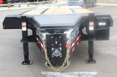 New 2026 Moritz FDPH DT 22' + 5' - Pintle Ring Deckover Equipment Trailer - 25900# GVW
