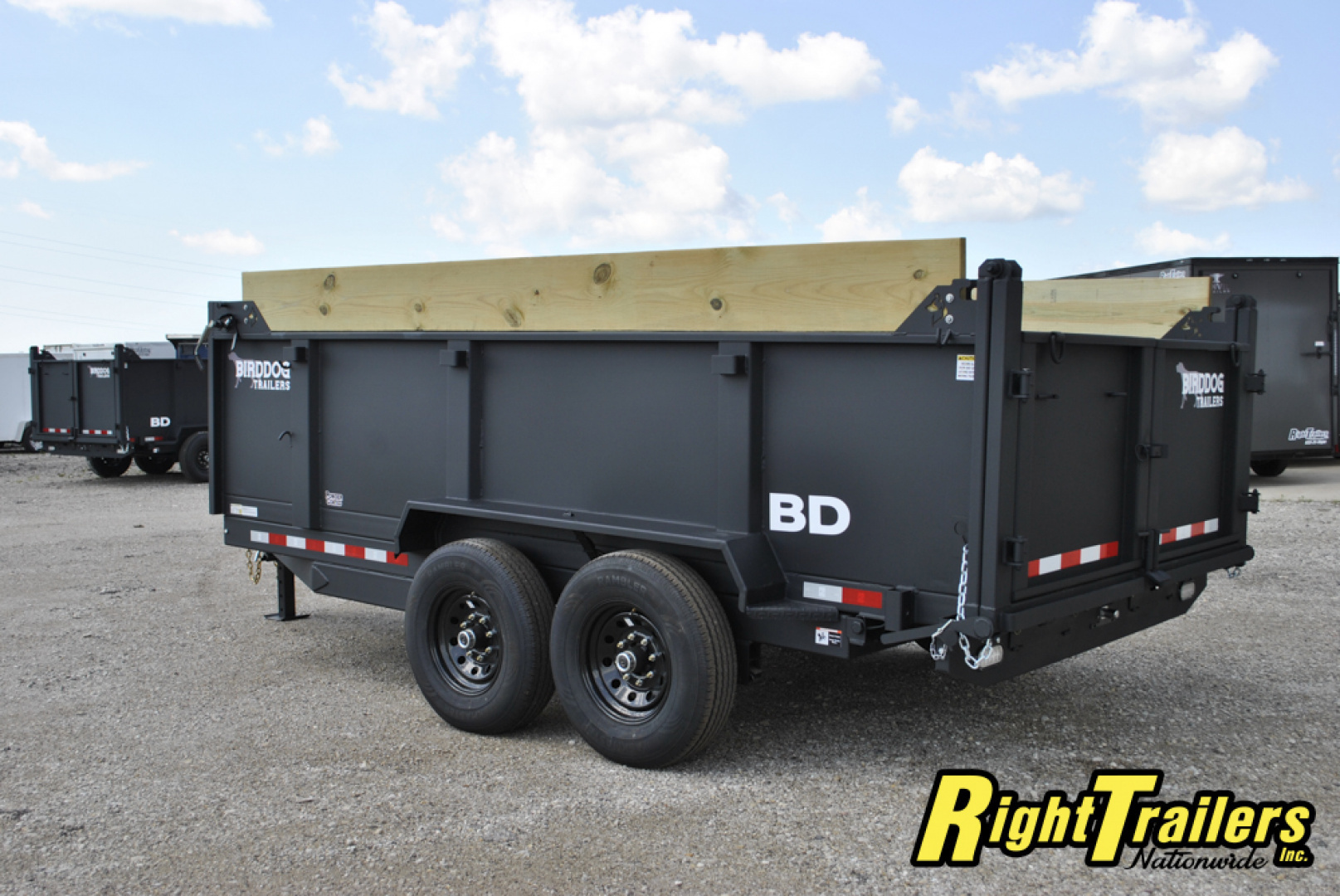 New 2026 7X14 Watchdog Dump Trailer