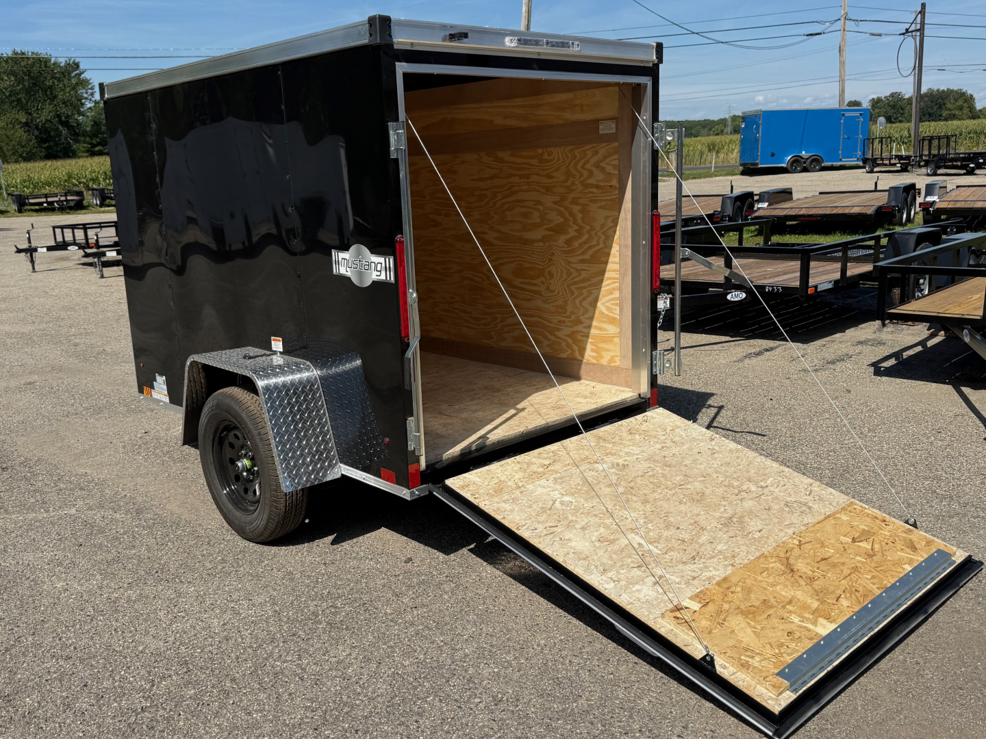 New 2026 Stealth 5 x 8 Enclosed Trailer w/ Ramp (Single) Cargo / Enclosed Trailer