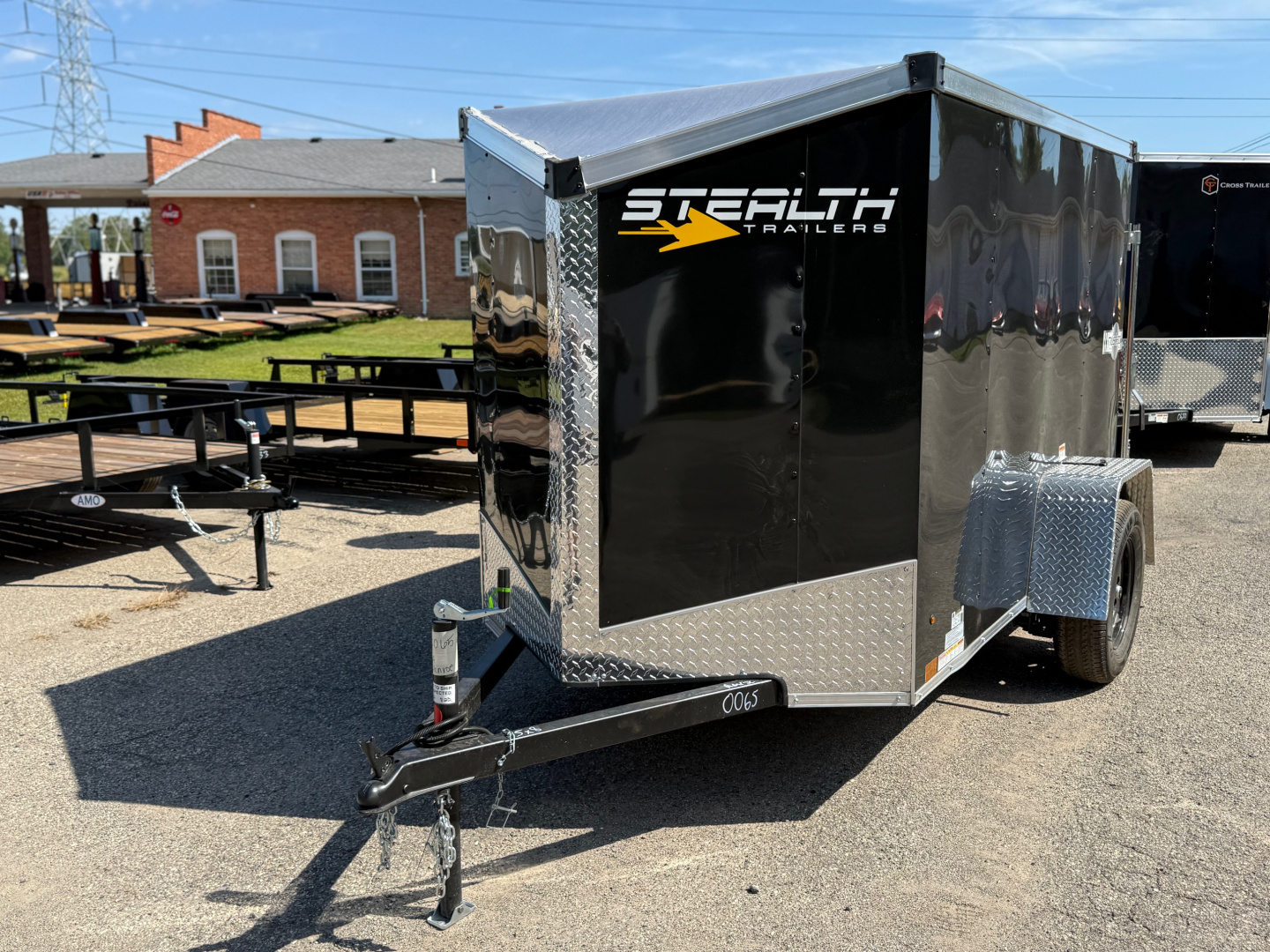 New 2026 Stealth 5 x 8 Enclosed Trailer w/ Ramp (Single) Cargo / Enclosed Trailer