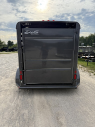 New 2026 Delta Mfg 14' 2 HORSE/STOCK COMBO Stock / Stock Combo Trailer