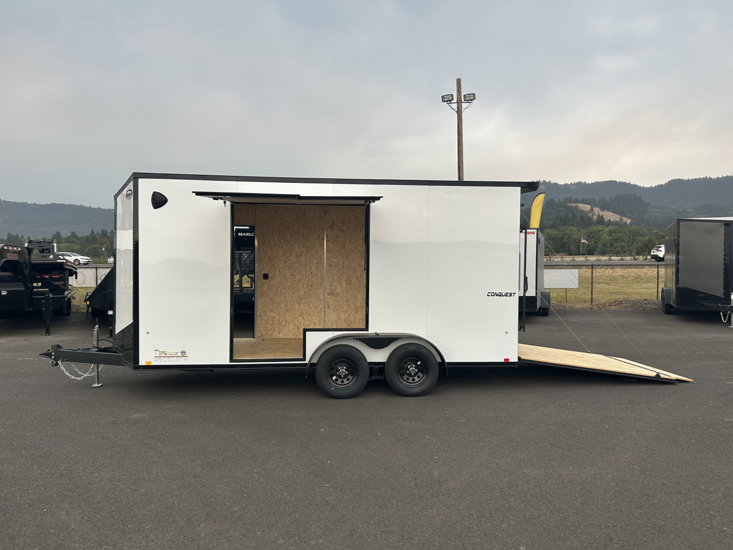 New 2025 Formula Trailers 7x16 Conquest Enclosed UTV 7K GVWR