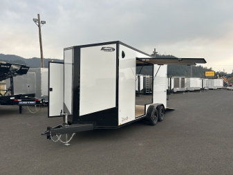 New 2025 Formula Trailers 7x16 Conquest Enclosed UTV 7K GVWR